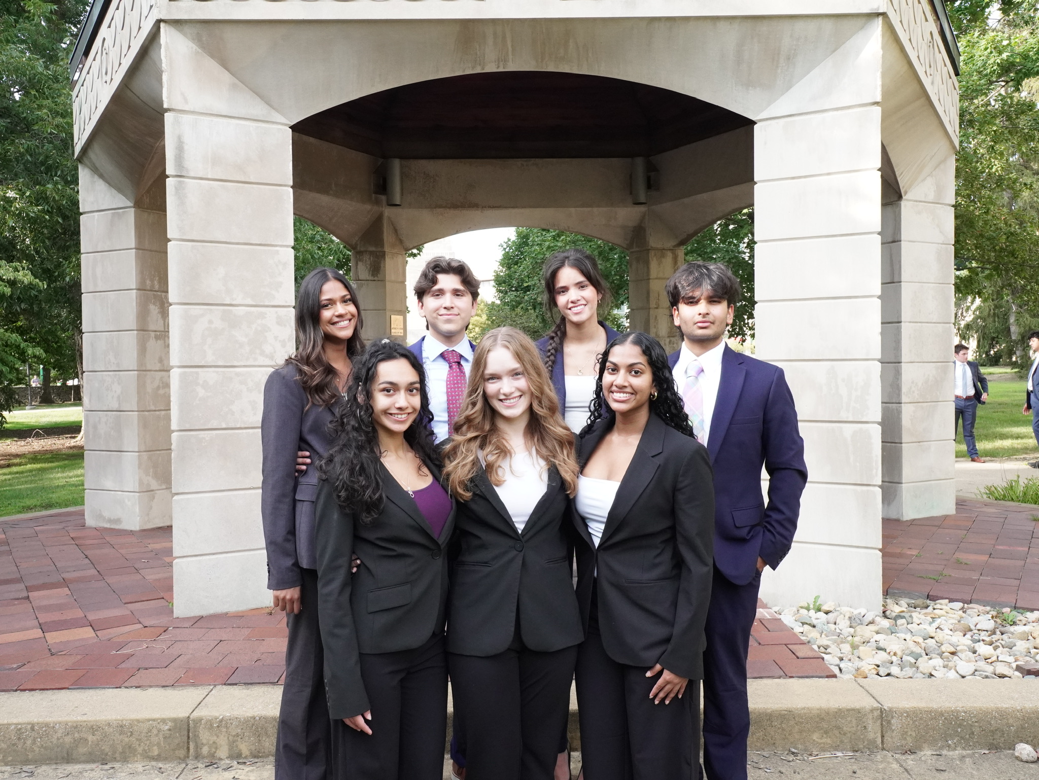 812 Consulting members gathered for a team portrait