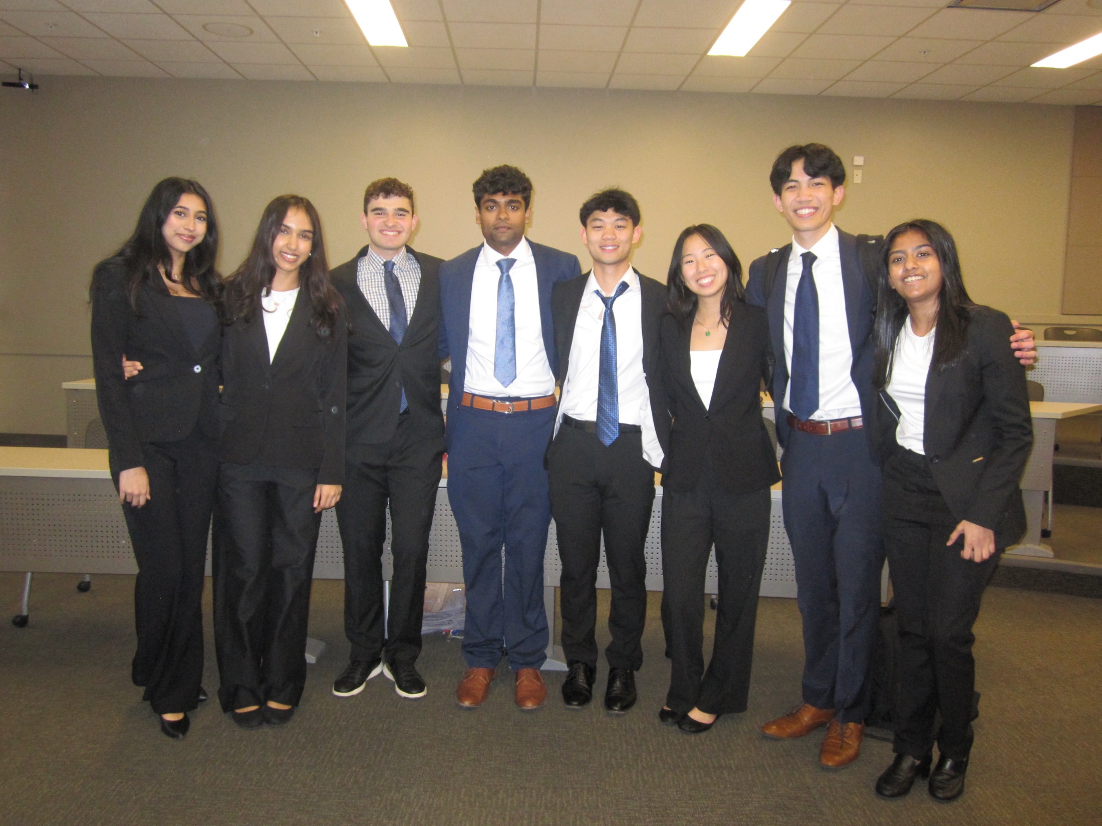 812 Consulting project team in professional attire
